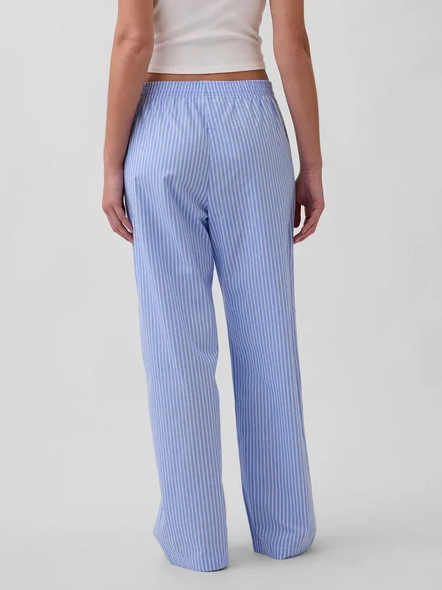 Pantalon de pyjama en popeline