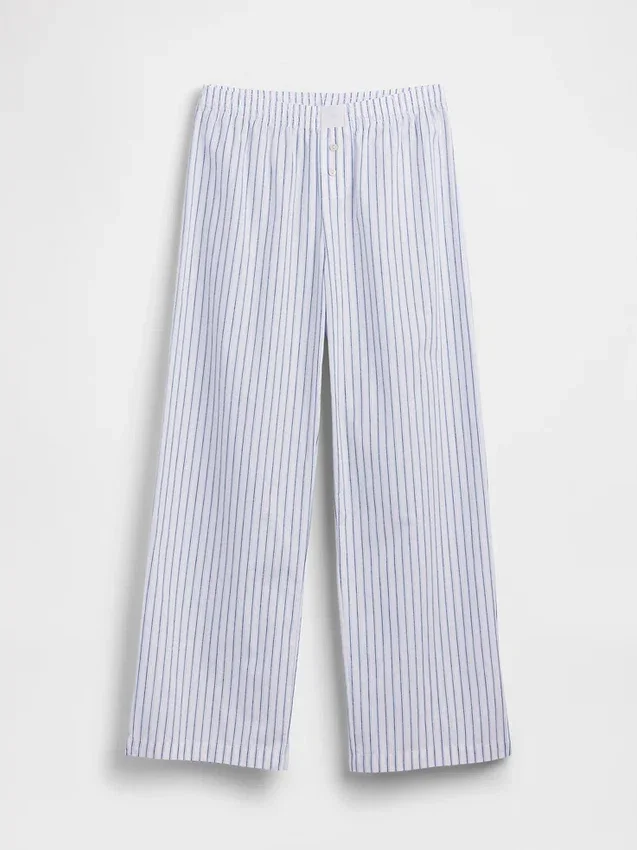 Pantalon de pyjama en popeline