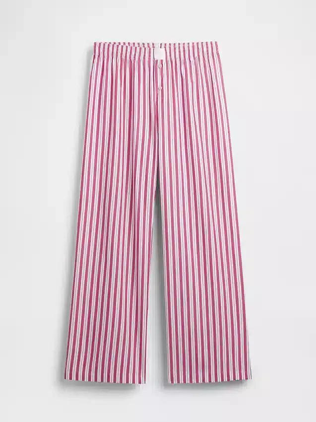 Pantalon de pyjama en popeline