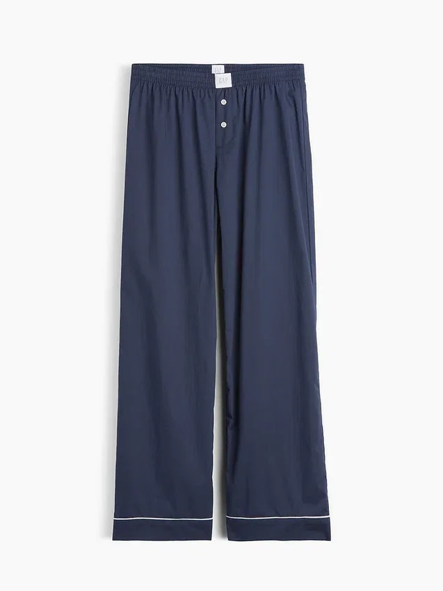 Pantalon de pyjama en popeline