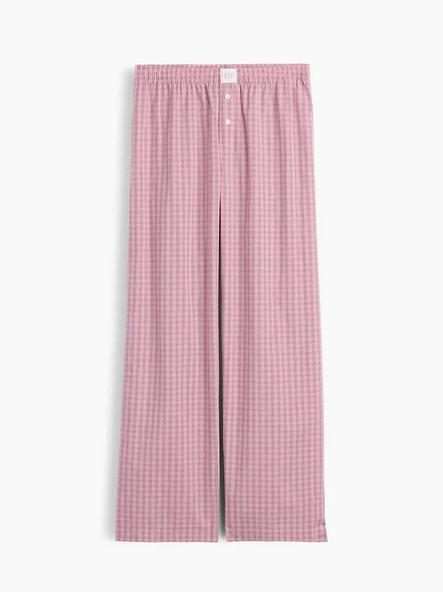 Pantalon de pyjama en popeline