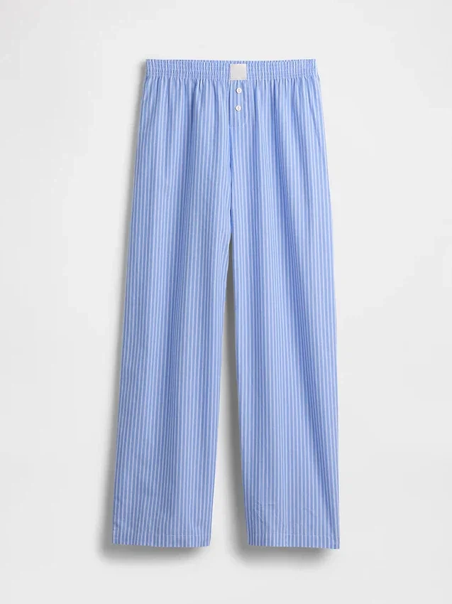 Pantalon de pyjama en popeline