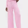 Pantalon de pyjama léger CashSoft à motif « cœurs » en pointelle
