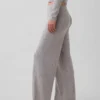 Pantalon de pyjama léger CashSoft à motif « cœurs » en pointelle