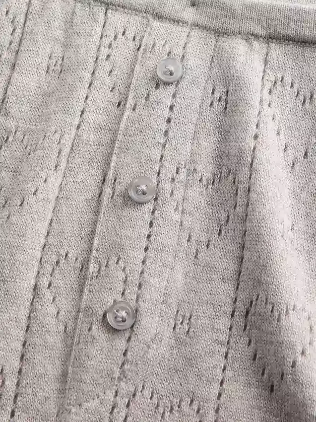 Pantalon de pyjama léger CashSoft à motif « cœurs » en pointelle