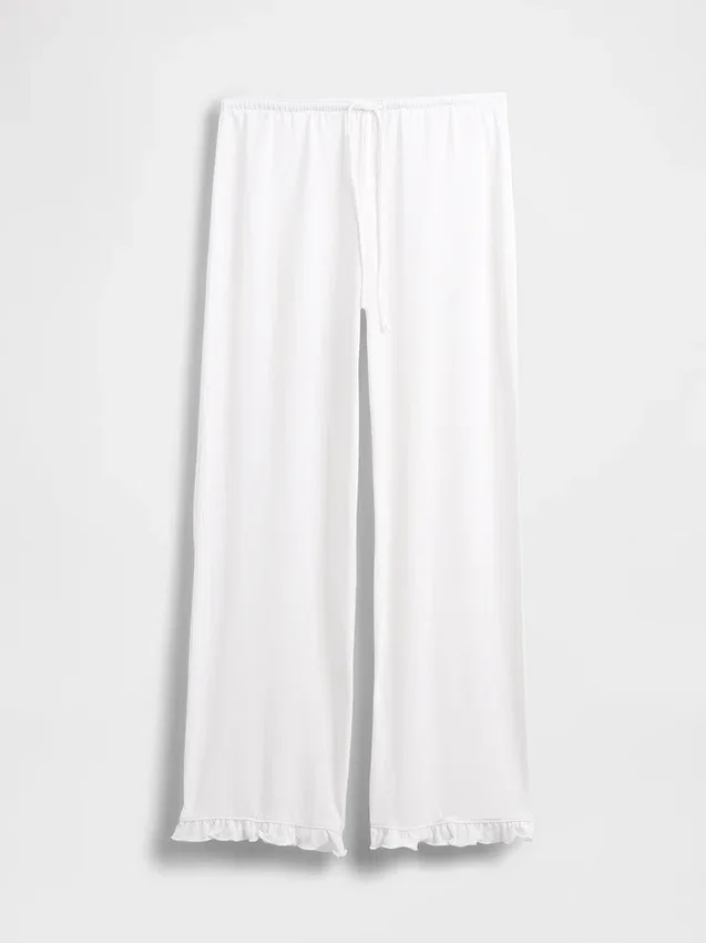 Pantalon de pyjama à volants