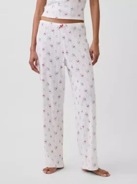 Pantalon de pyjama Winnie l’Ourson en pointelle