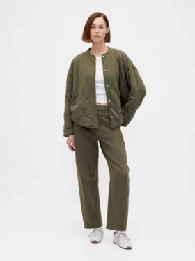 Pantalon de survêtement ample en molleton français épais