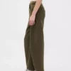 Pantalon de survêtement ample en molleton français épais