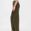 Pantalon de survêtement ample en molleton français épais