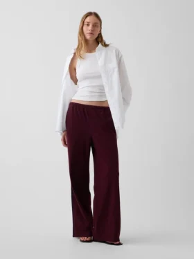 Pantalon de survêtement ample en tissu épais