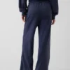 Pantalon de survêtement ample en tissu éponge Vintagesoft à taille mi-haute