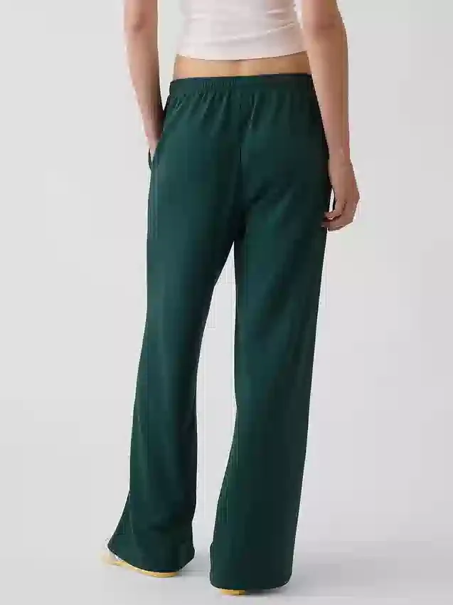Pantalon de survêtement ample en tissu éponge Vintagesoft à taille mi-haute