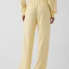 Pantalon de survêtement ample en tissu éponge Vintagesoft à taille mi-haute