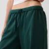 Pantalon de survêtement ample en tissu éponge Vintagesoft à taille mi-haute