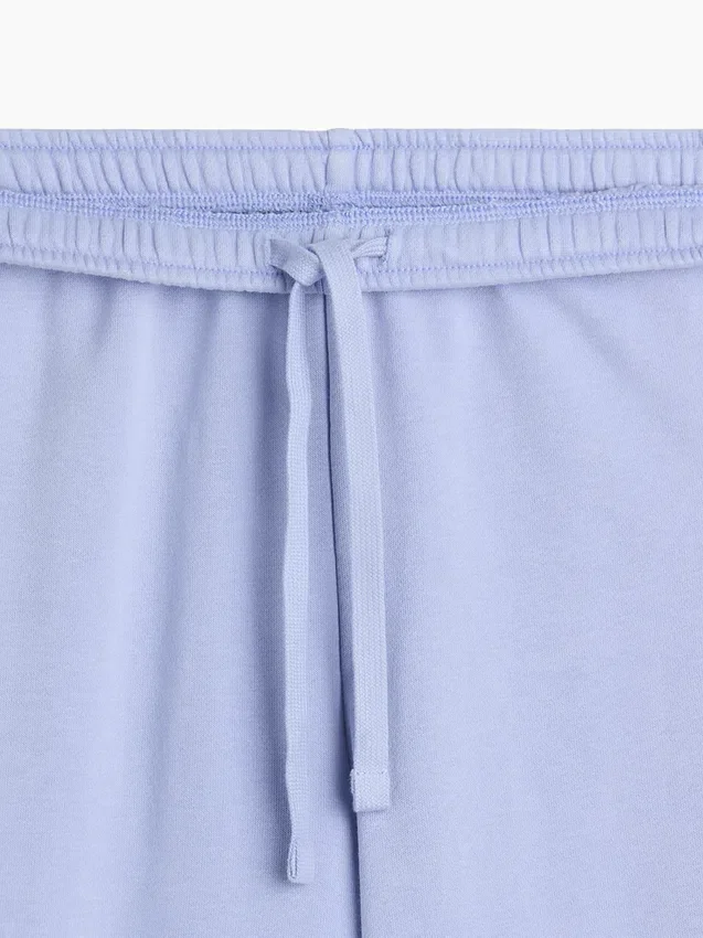 Pantalon de survêtement ample en tissu éponge Vintagesoft à taille mi-haute