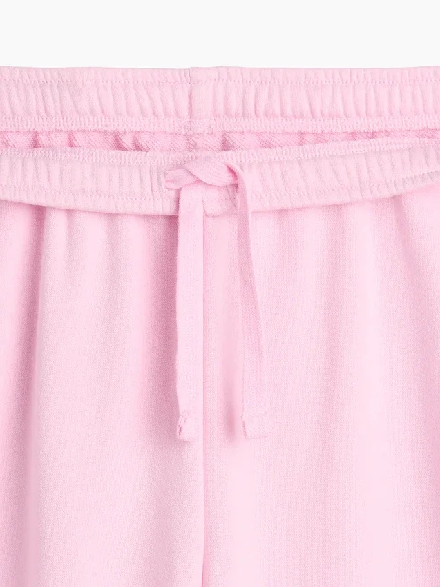 Pantalon de survêtement ample en tissu éponge Vintagesoft à taille mi-haute