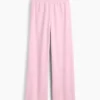 Pantalon de survêtement ample en tissu éponge Vintagesoft à taille mi-haute