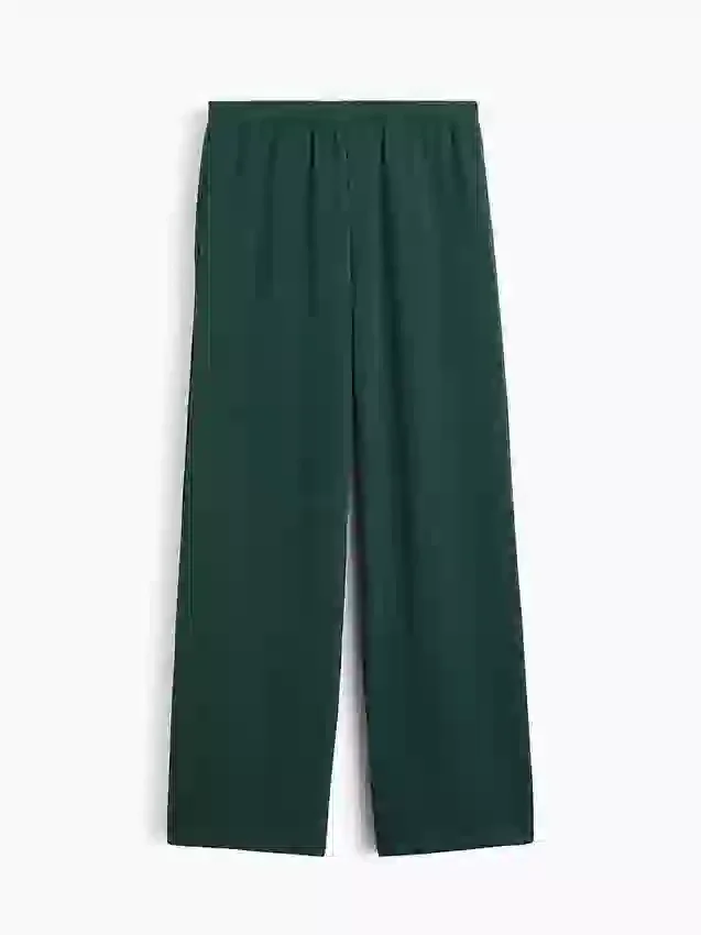 Pantalon de survêtement ample en tissu éponge Vintagesoft à taille mi-haute