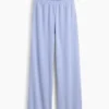 Pantalon de survêtement ample en tissu éponge Vintagesoft à taille mi-haute