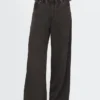 Pantalon de survêtement ample et épais style Jeans
