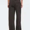 Pantalon de survêtement ample et épais style Jeans
