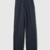 Pantalon de survêtement ample et épais style Jeans