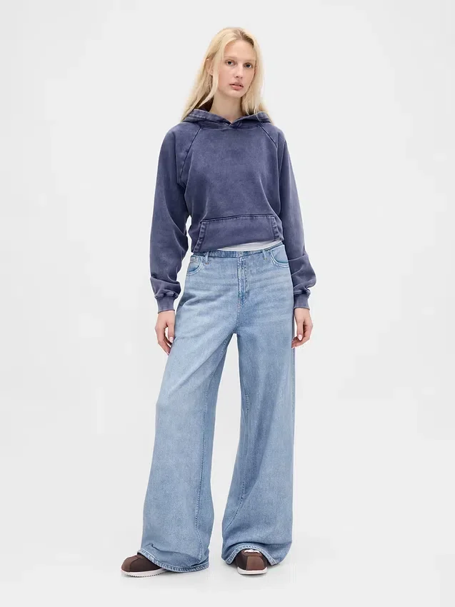Pantalon de survêtement ample imprimé « Jeans »
