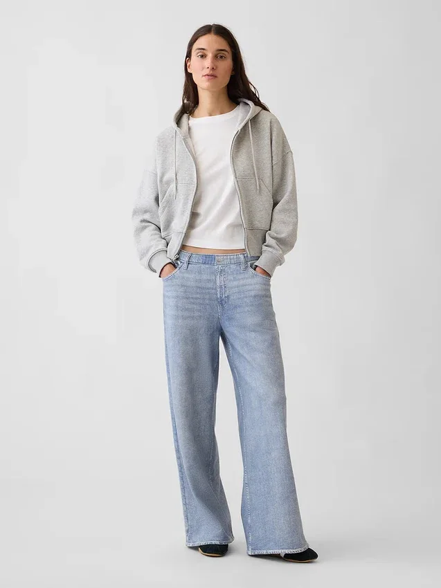 Pantalon de survêtement ample imprimé « Jeans »