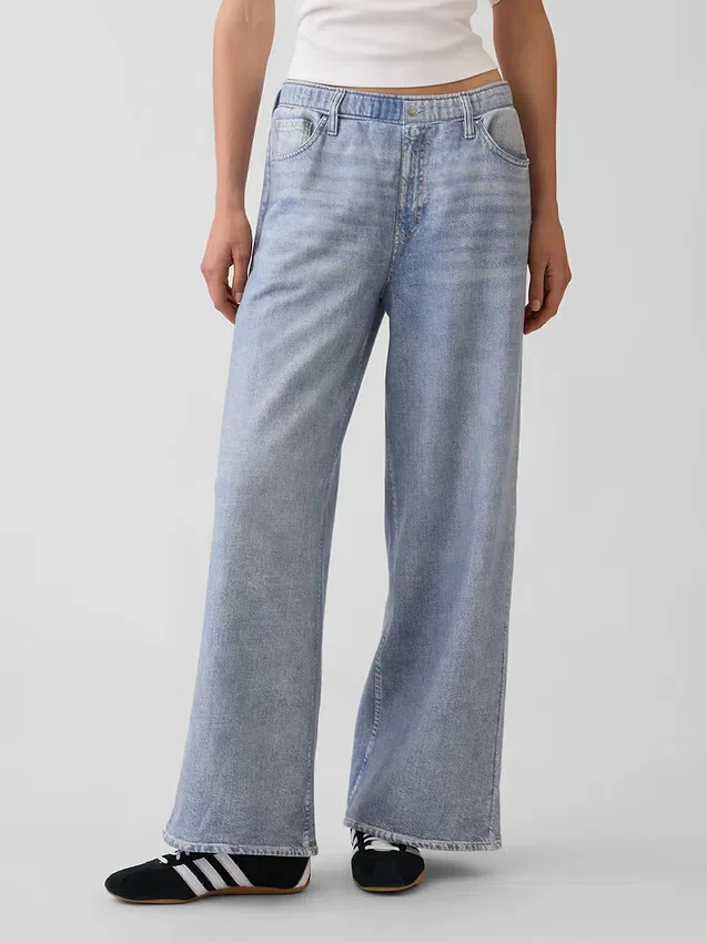 Pantalon de survêtement ample imprimé « Jeans »