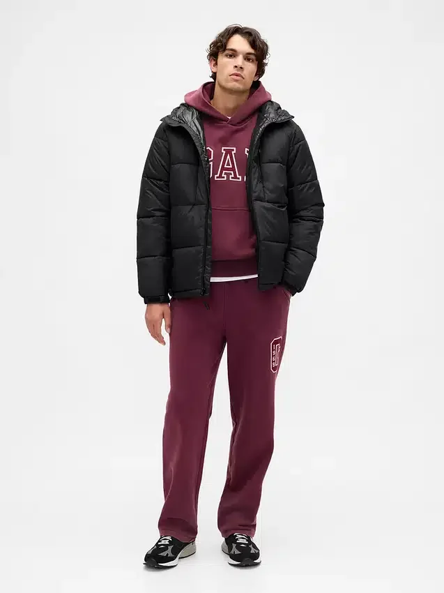 Pantalon de survêtement ample pour adulte avec logo