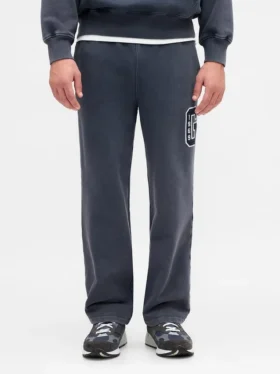 Pantalon de survêtement ample pour adulte avec logo