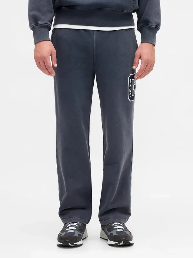 Pantalon de survêtement ample pour adulte avec logo