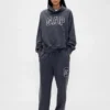 Pantalon de survêtement ample pour adulte avec logo