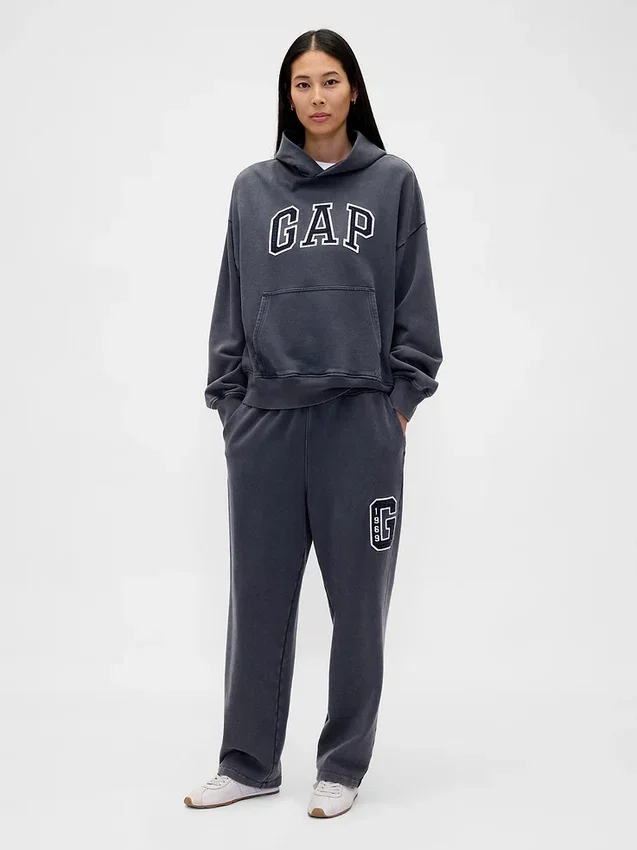 Pantalon de survêtement ample pour adulte avec logo