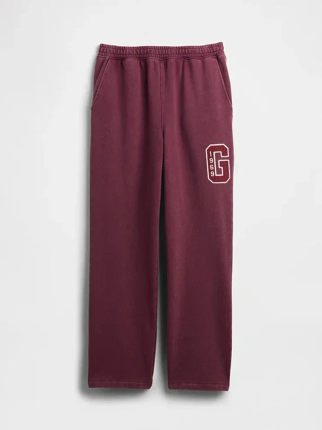 Pantalon de survêtement ample pour adulte avec logo