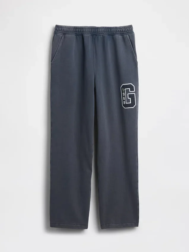 Pantalon de survêtement ample pour adulte avec logo