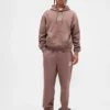 Pantalon de survêtement ample pour adulte, en tissu épais, avec logo