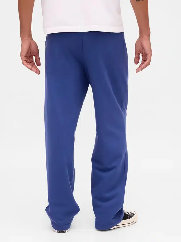 Pantalon de survêtement ample pour adulte, en tissu épais, avec logo