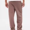 Pantalon de survêtement ample pour adulte, en tissu épais, avec logo