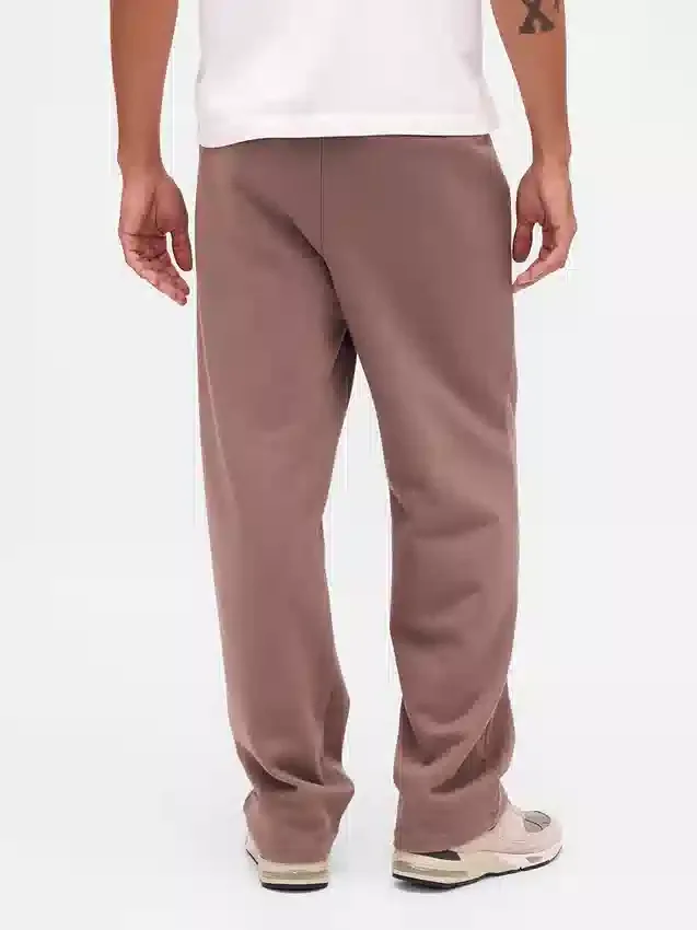 Pantalon de survêtement ample pour adulte, en tissu épais, avec logo