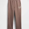 Pantalon de survêtement ample pour adulte, en tissu épais, avec logo