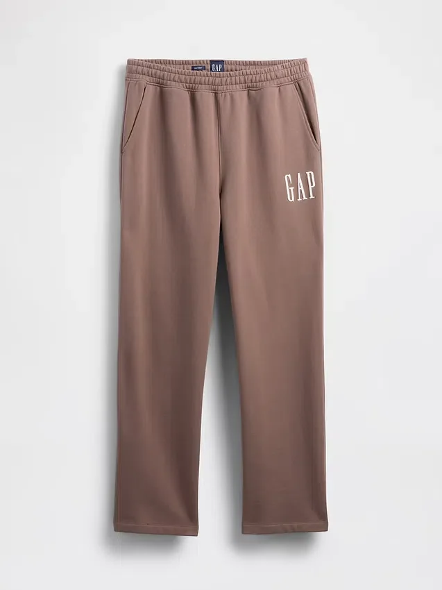 Pantalon de survêtement ample pour adulte, en tissu épais, avec logo