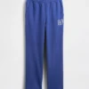 Pantalon de survêtement ample pour adulte, en tissu épais, avec logo