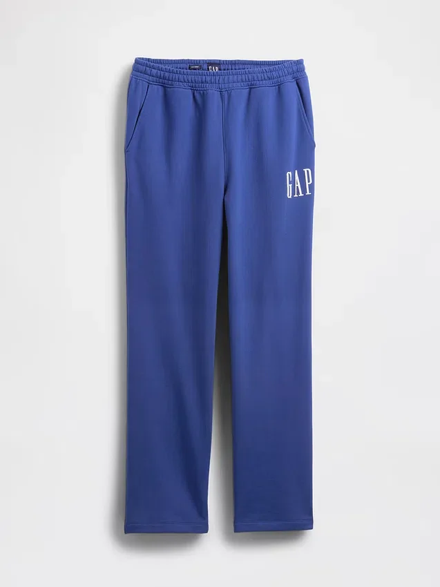 Pantalon de survêtement ample pour adulte, en tissu épais, avec logo