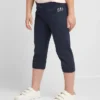 Pantalon de survêtement court à logo orné