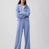 Pantalon de survêtement à jambes larges en molleton Vintagesoft