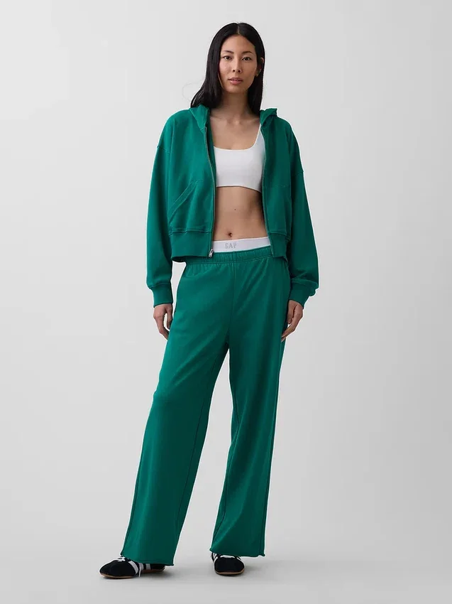 Pantalon de survêtement à jambes larges en molleton Vintagesoft