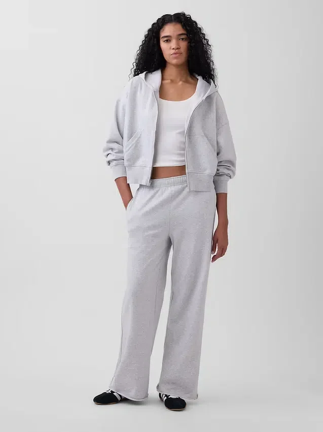 Pantalon de survêtement à jambes larges en molleton Vintagesoft