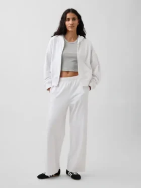 Pantalon de survêtement à jambes larges en molleton Vintagesoft